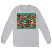 Moon Dust she is strong gemstone sunflower leopard Long Sleeve Tee - Artiststas