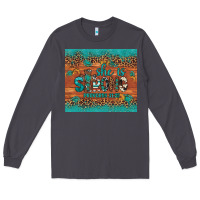 Smoke she is strong gemstone sunflower leopard Long Sleeve Tee - Artiststas