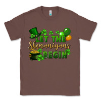 Chestnut Let the shenanigans begin St. Patricks Day Classic Tee - FaDigitalArtStudio