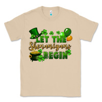 Mushroom Let the shenanigans begin St. Patricks Day Classic Tee - FaDigitalArtStudio