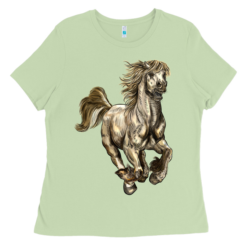 Percheron Horse Ladies Tee by LillyAllenDesigns | Teevron