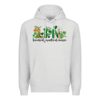 Dove Grey st. patricks day registered nurse lpn heart Premium Hoodie - BarkalooDesign