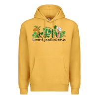 Mustard st. patricks day registered nurse lpn heart Premium Hoodie - BarkalooDesign
