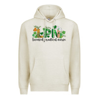 St. Patricks Day Registered Nurse Lpn Heart Premium Hoodie | Teevron