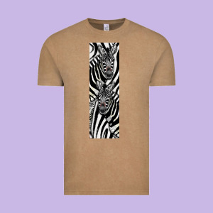 Zebra Vintage Tee Designed By Lillyallendesigns