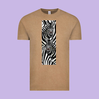 Zebra Vintage Tee Designed By Lillyallendesigns