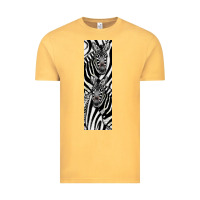 Vintage Mustard Zebra Vintage Tee - LillyAllenDesigns