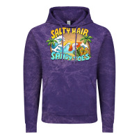 Cloud Purple salty hair sandy toes summer Vintage Hoodie - BarkalooDesign