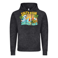 Vintage Black salty hair sandy toes summer Vintage Hoodie - BarkalooDesign