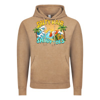 Vintage Coffee salty hair sandy toes summer Vintage Hoodie - BarkalooDesign