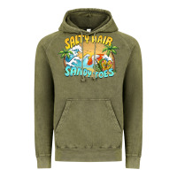 Vintage Olive salty hair sandy toes summer Vintage Hoodie - BarkalooDesign
