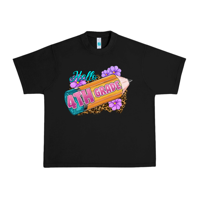 Hello 4th Grade Urban Heavy Tee by RanaPortraitStore | Teevron