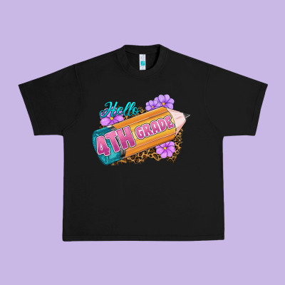 Hello 4th Grade Urban Heavy Tee Designed By Ranaportraitstore