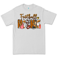 Dove Grey football NONNiE Premium Tee - CowhideDigitalArt