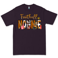 Plum football NONNiE Premium Tee - CowhideDigitalArt