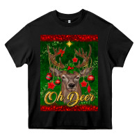 Black oh deer car air freshener Heavy Core Tee - BundleAndBundleShop