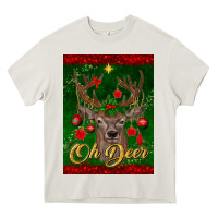 Cream oh deer car air freshener Heavy Core Tee - BundleAndBundleShop