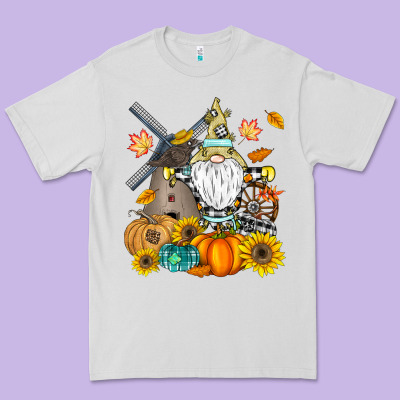 Happy Fall Premium Tee Designed By Cowhidedigitalart