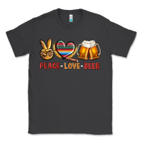 Smoke peace love beer bbs Classic Tee - BundleAndBundleShop