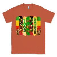 Copper juneteenth brushstrokes Classic Tee - BarkalooDesign