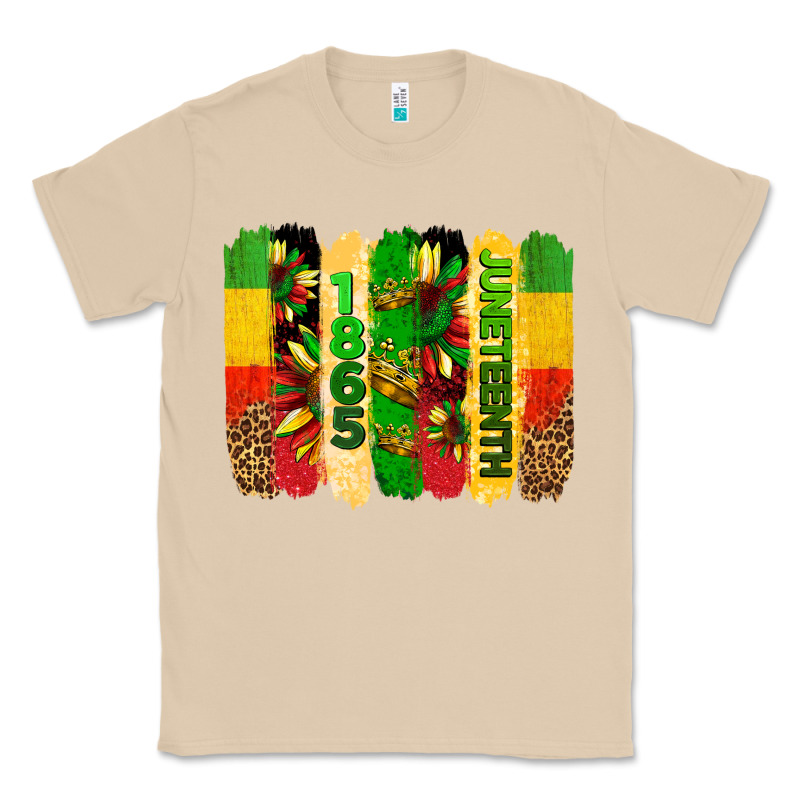 Juneteenth Brushstrokes Classic Tee by BarkalooDesign | Teevron
