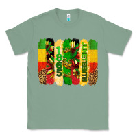 Sage juneteenth brushstrokes Classic Tee - BarkalooDesign