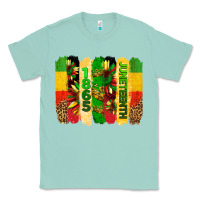 Seafoam juneteenth brushstrokes Classic Tee - BarkalooDesign