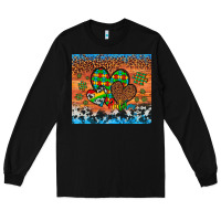 Black autism awareness hearts leopard cowhide Long Sleeve Tee - Artiststas