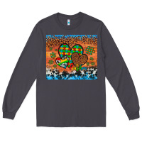 Smoke autism awareness hearts leopard cowhide Long Sleeve Tee - Artiststas