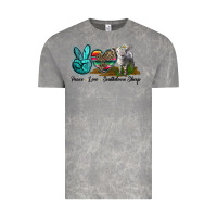 Peace Love Southdown Sheep Vintage Tee | Teevron