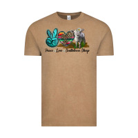 Vintage Coffee Peace Love Southdown Sheep Vintage Tee - LillyAllenDesigns
