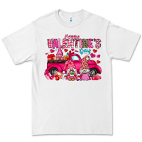 White Happy Valentines Day Premium Tee - CowhideDigitalArt