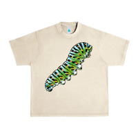 Sandshell Papilio Machaon Caterpillar Urban Heavy Tee - LillyAllenDesigns