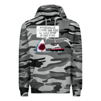 Slate Camo polite jaws Premium Hoodie - artisFamous