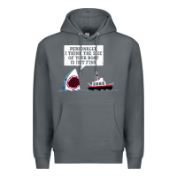 Rock polite jaws Premium Hoodie - artisFamous