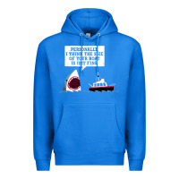 True Royal polite jaws Premium Hoodie - artisFamous