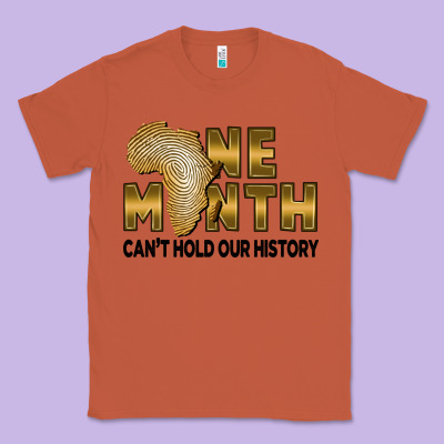 One Month Can't Hold Our History Classic Tee Designed By Fadigitalartstudio