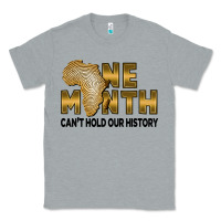 Heather Grey one month can't hold our history Classic Tee - FaDigitalArtStudio