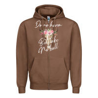 Chestnut Do No Harm But Take No Bull Zipper Hoodie - Bettercallsaul