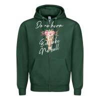 Sports Green Do No Harm But Take No Bull Zipper Hoodie - Bettercallsaul