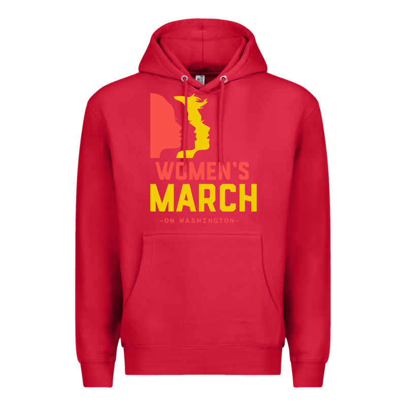 Women March On Washington Premium Hoodie by artisFamous | Teevron