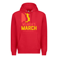 Red women march on washington Premium Hoodie - artisFamous