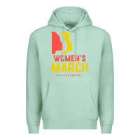 Seafoam women march on washington Premium Hoodie - artisFamous