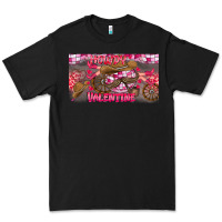 Black Howdy Valentine Premium Tee - CowhideDigitalArt