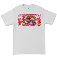 Dove Grey Howdy Valentine Premium Tee - CowhideDigitalArt