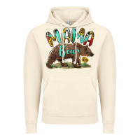 Vintage Artic mama bear Vintage Hoodie - BarkalooDesign