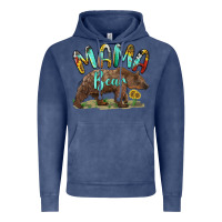 Vintage Denim mama bear Vintage Hoodie - BarkalooDesign