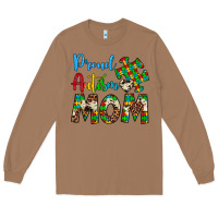 Toasted Coconut proud autism mom Long Sleeve Tee - Artiststas