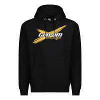 Black can am team Premium Hoodie - artisFamous