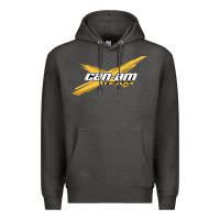 Charcoal Heather can am team Premium Hoodie - artisFamous